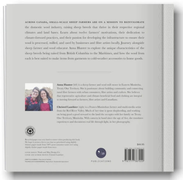 Anna Hunter: Sheep, Shepherd and Land. Stories of Sheep Farmers Reinvigorating Canadian Wool