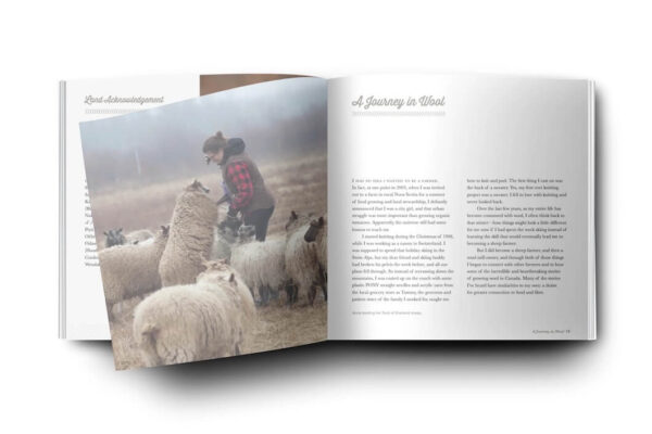 Anna Hunter: Sheep, Shepherd and Land. Stories of Sheep Farmers Reinvigorating Canadian Wool
