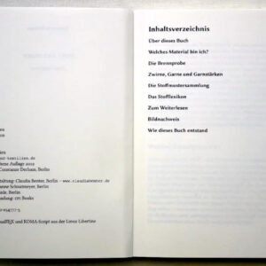 Constanze Derham: Stoff und Faden. Materiallexikon (3. Auflage) – Bild 3