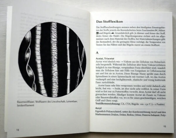 Constanze Derham: Stoff und Faden. Materiallexikon (3. Auflage)