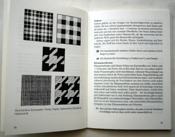 Constanze Derham: Stoff und Faden. Materiallexikon (3. Auflage)
