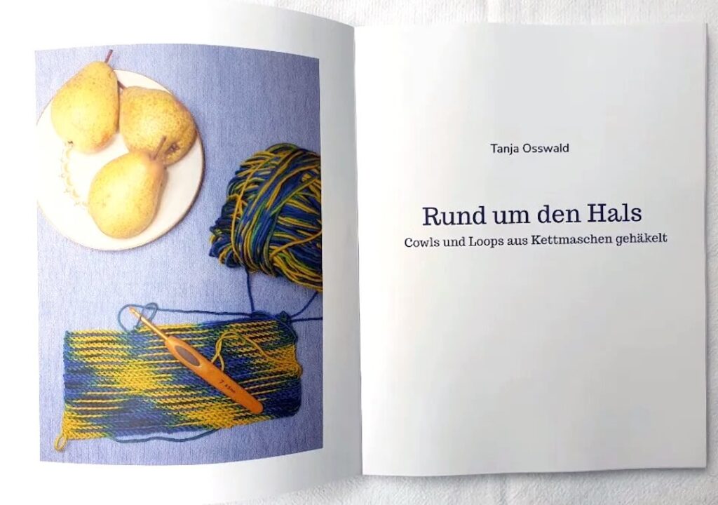 Tanja Osswald: Rund um den Hals. Cowls und Loops aus Kettmaschen gehäkelt