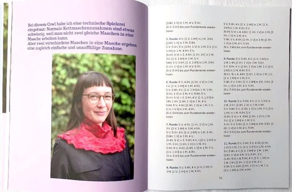 Tanja Osswald: Rund um den Hals. Cowls und Loops aus Kettmaschen gehäkelt