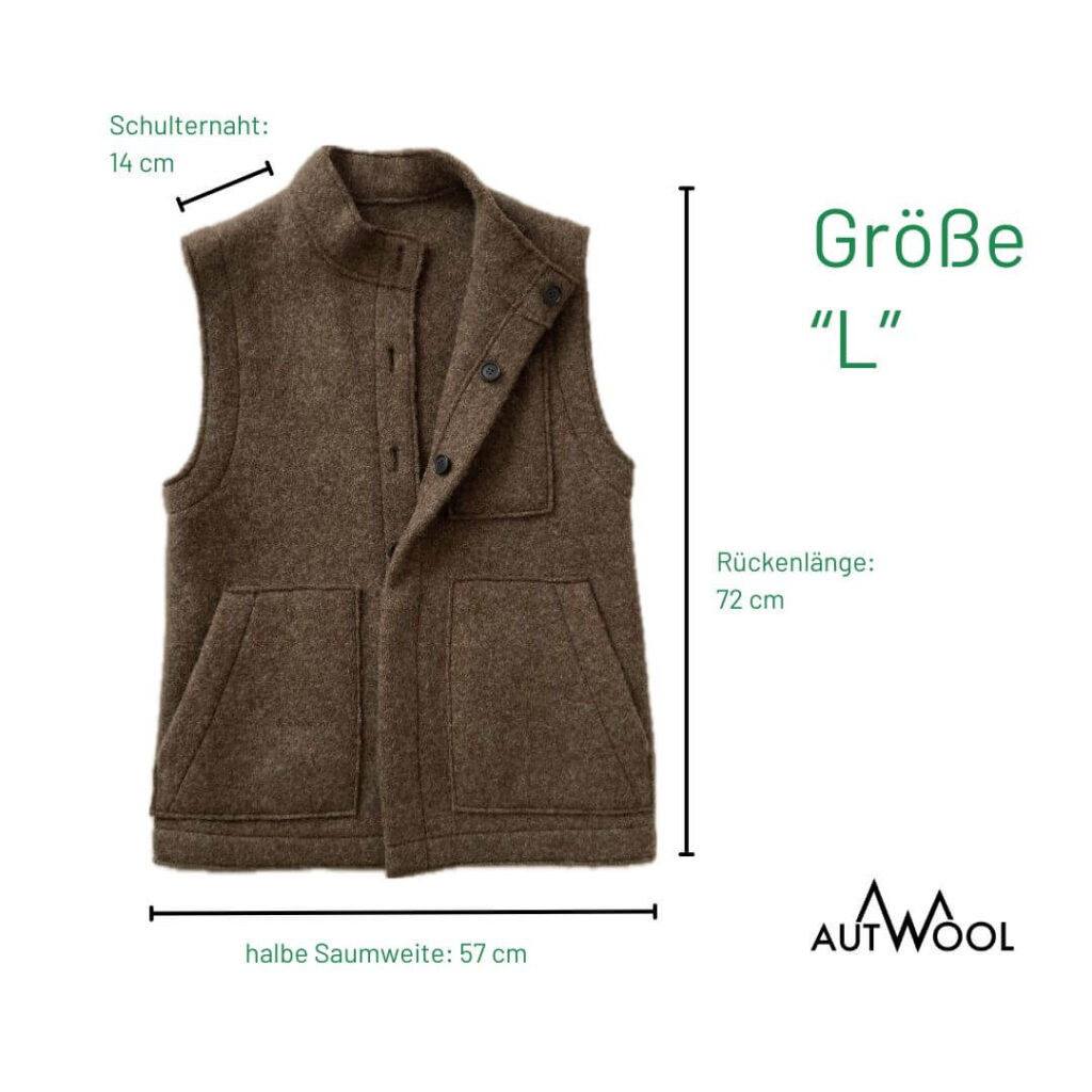 AUTwool Wollweste